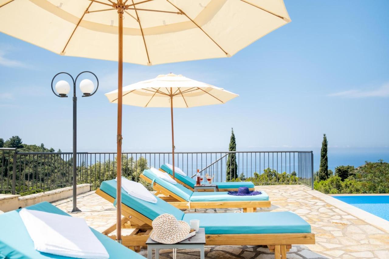 Sapphire Blue Villa Kalamítsi エクステリア 写真