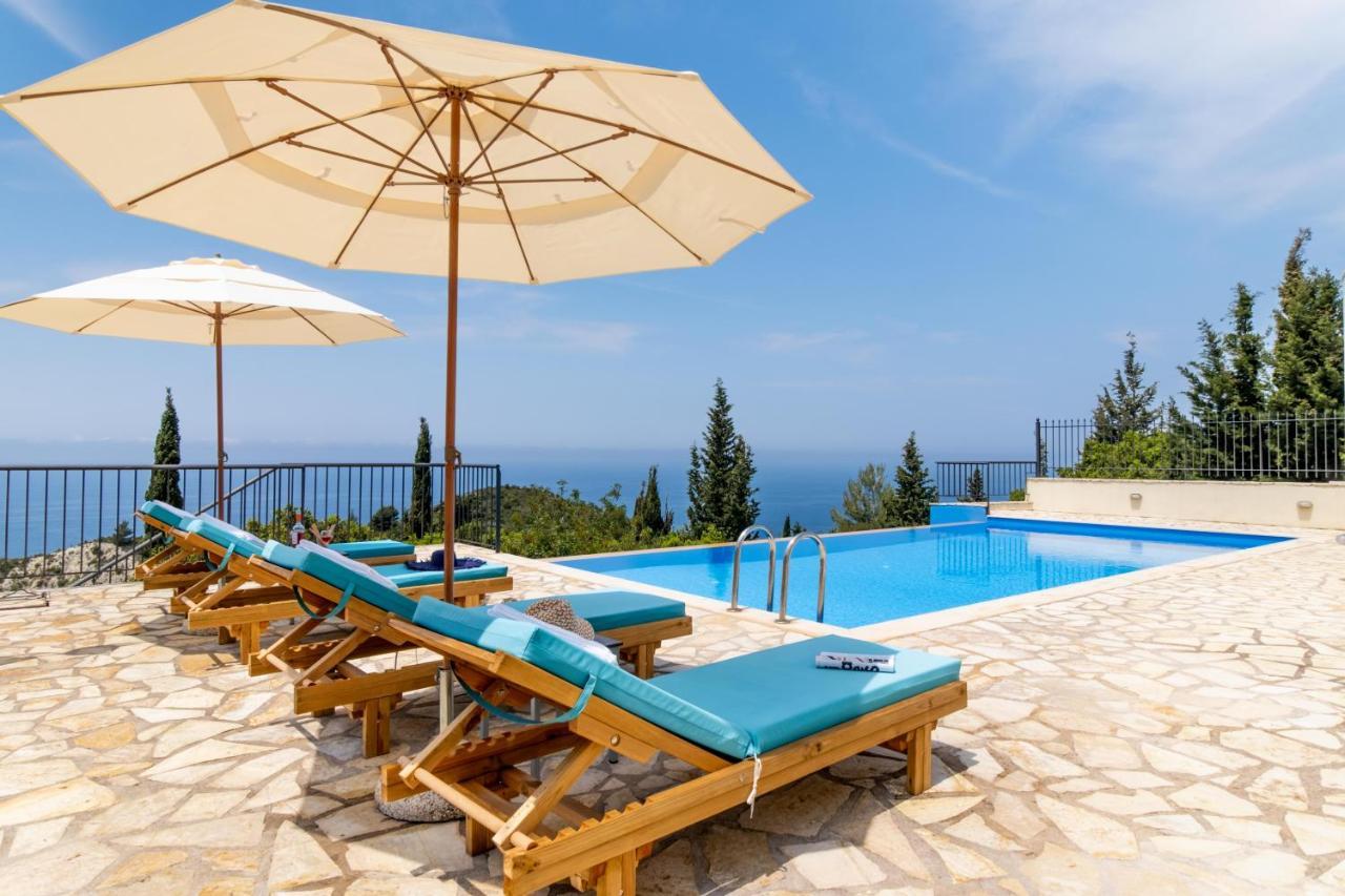 Sapphire Blue Villa Kalamítsi エクステリア 写真