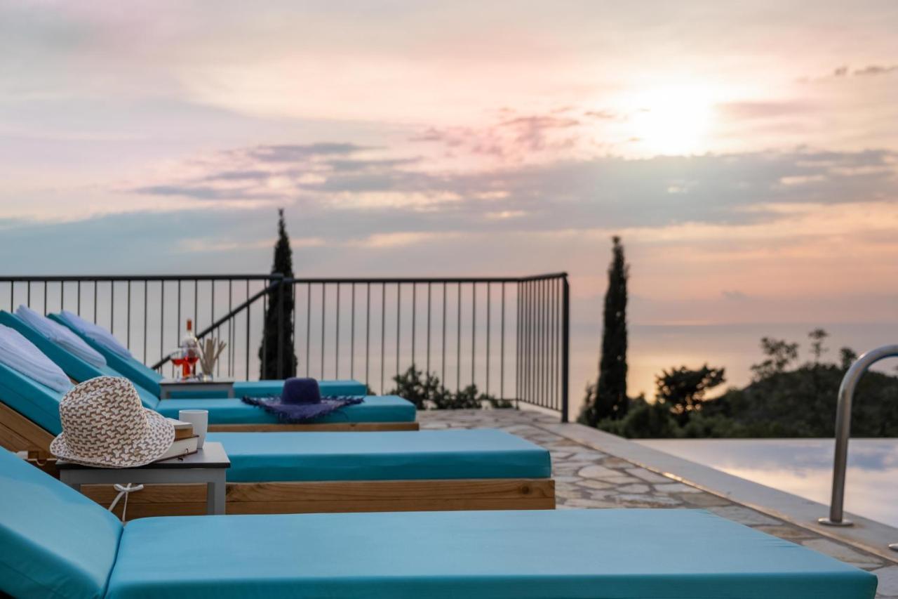 Sapphire Blue Villa Kalamítsi エクステリア 写真